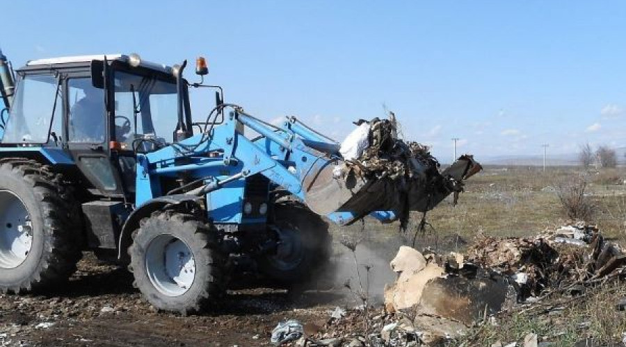 Ликвидация несанкционированных свалок.